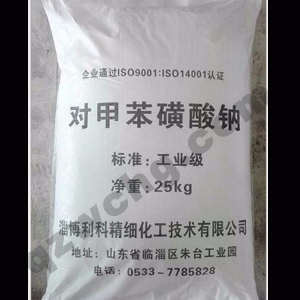 對甲苯磺酸鈉，C7H7NaO3S